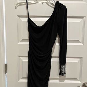 DEB Little Black Dress with Rhinestones.